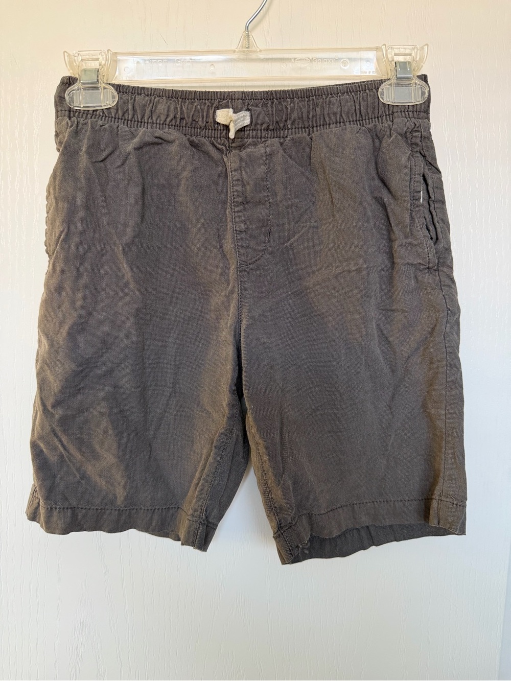 Boys’ Elastic Waist Casual Shorts - Charcoal